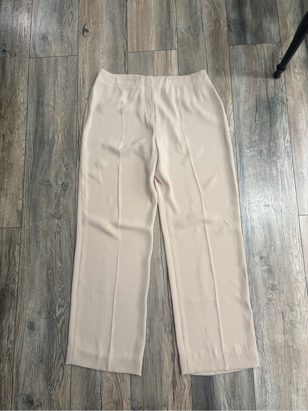 Collection B Wide-Leg Trousers in Light Cream